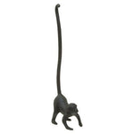 Fauna Black Finish Monkey Toilet Roll Holder - Bargainia.com - 5018705967127