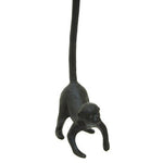 Fauna Black Finish Monkey Toilet Roll Holder - Bargainia.com - 5018705967127
