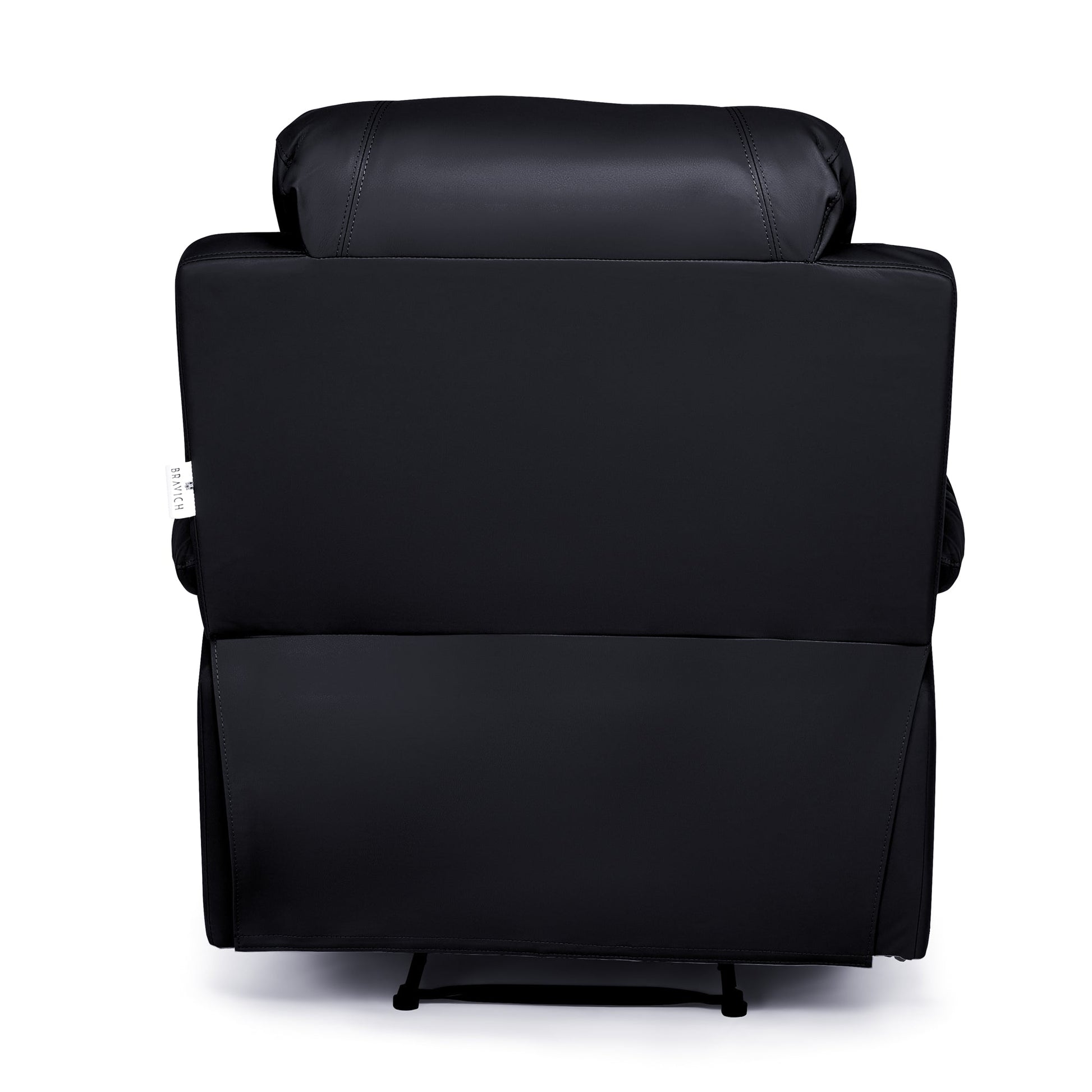 Faux Leather Manual Recliner Arm Chair - Black - Bargainia.com - 5056150222903 - MLM-111433-1-BLK