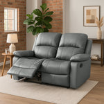 Faux Leather Recliner Sofas - Bargainia.com - 