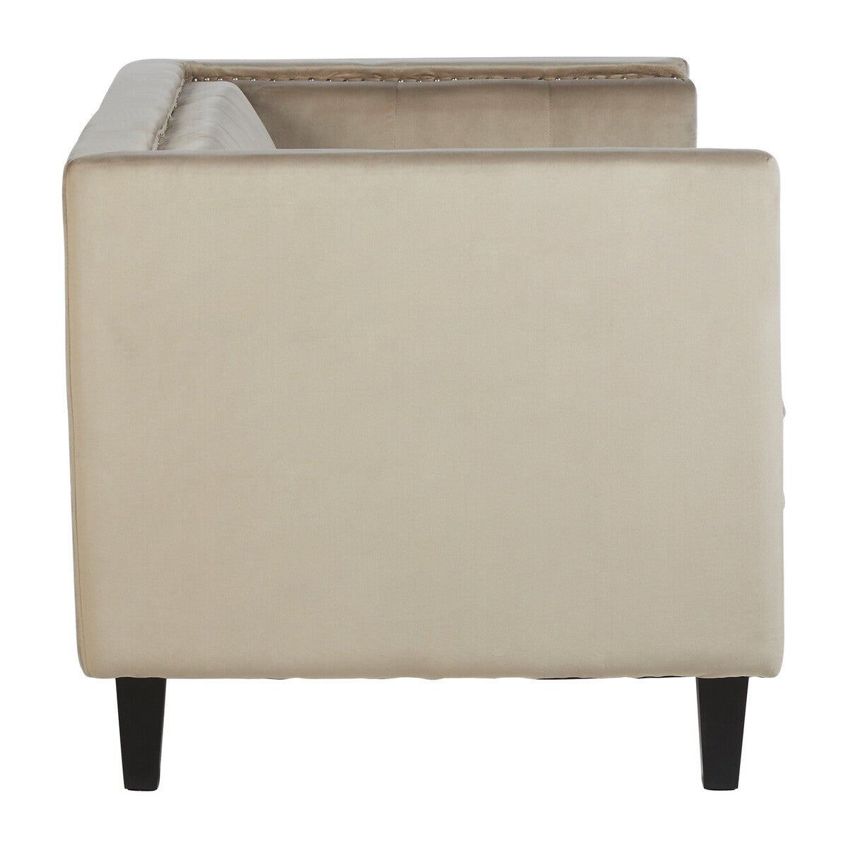 Felisa Two Seater Mink Velvet Sofa - Bargainia.com - 