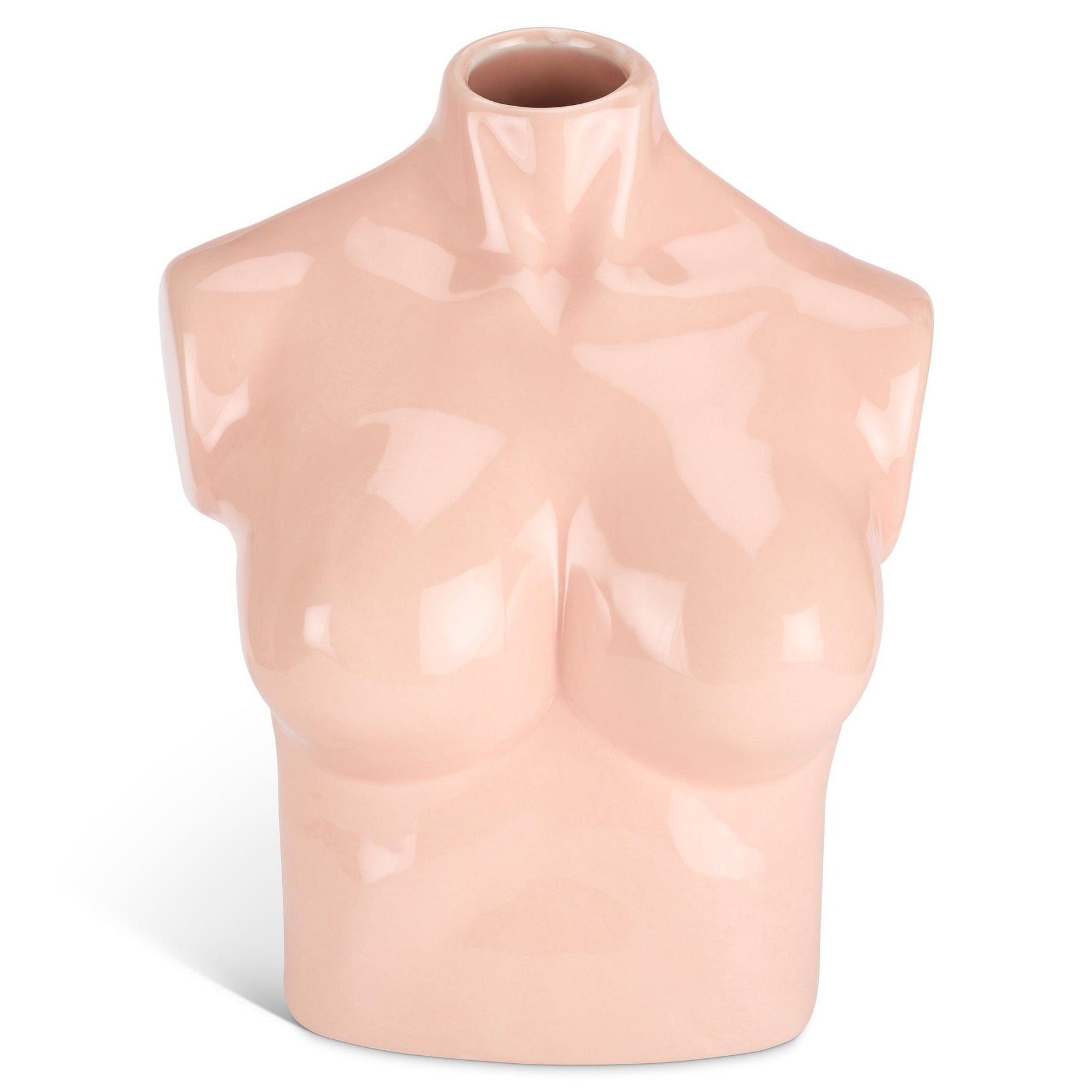 Female Silhouette Torso Vase - 20cm - Assorted Colours - Bargainia.com - 