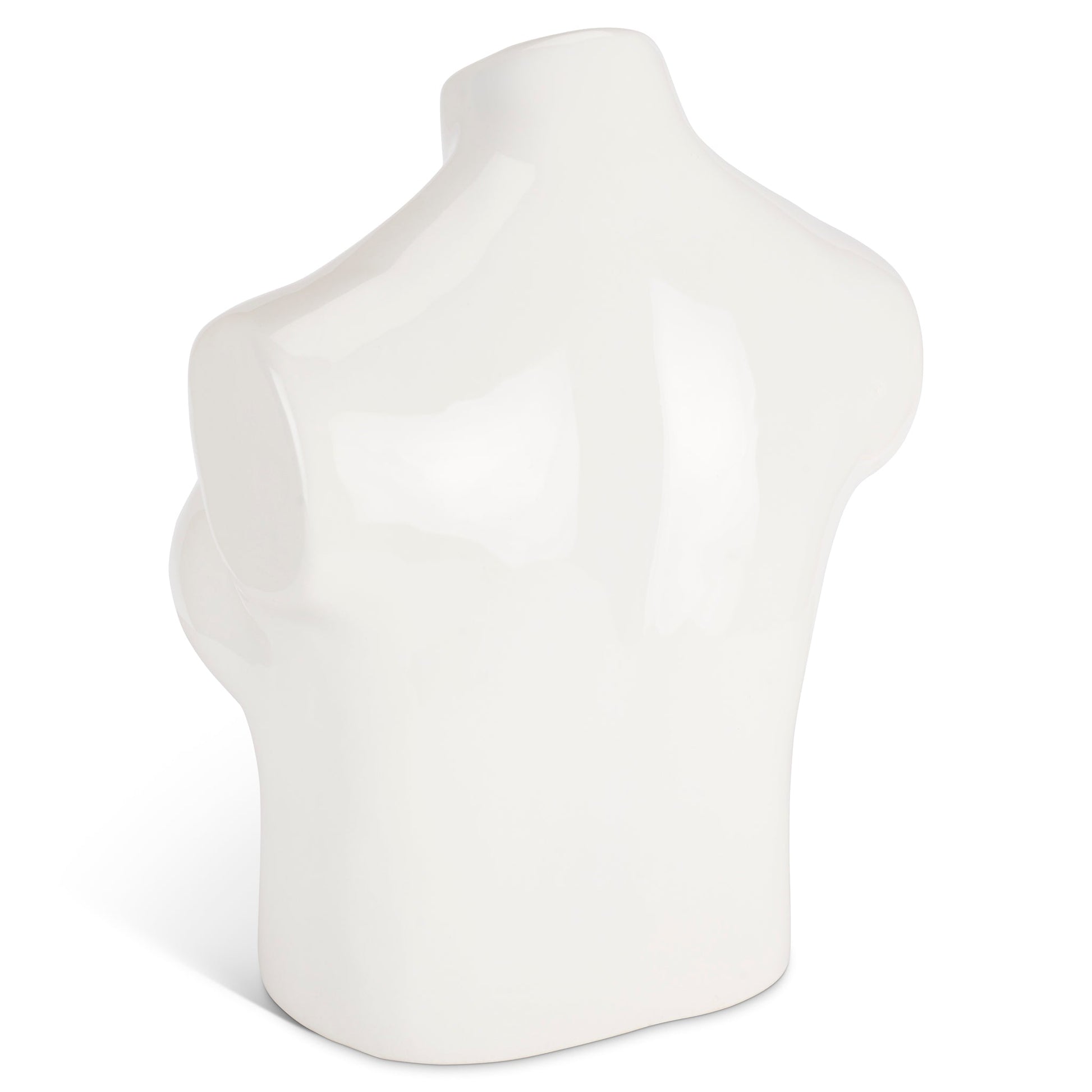 Female Silhouette Torso Vase - 20cm - Assorted Colours Vase Clearance