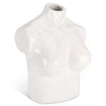 Female Silhouette Torso Vase - 20cm - Assorted Colours - Bargainia.com - 