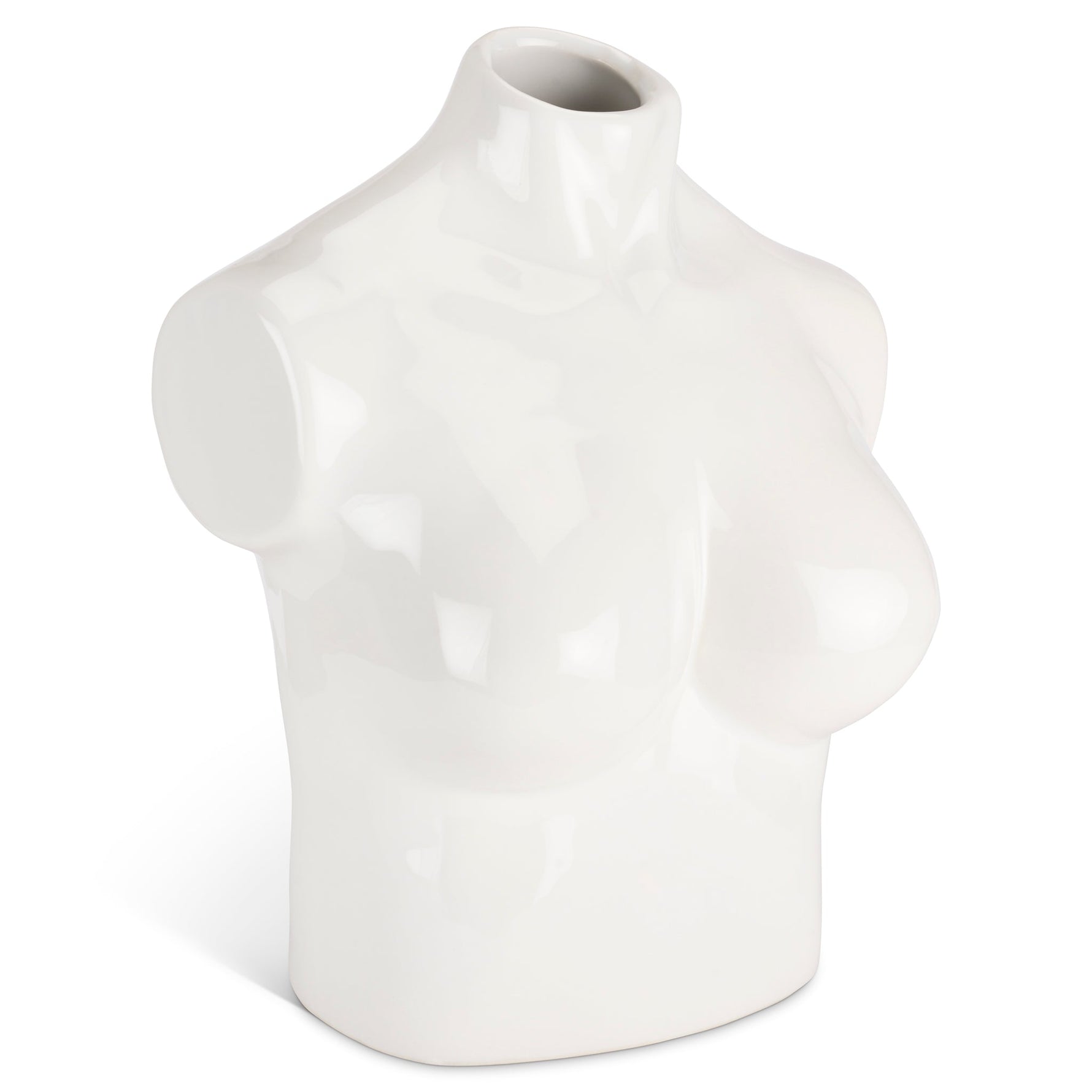 Female Silhouette Torso Vase - 20cm - Assorted Colours - Bargainia.com - 