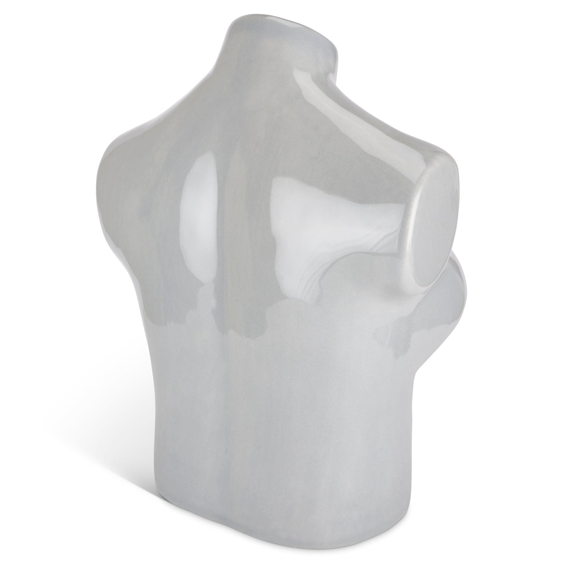 Female Silhouette Torso Vase - 20cm - Assorted Colours Vase Clearance