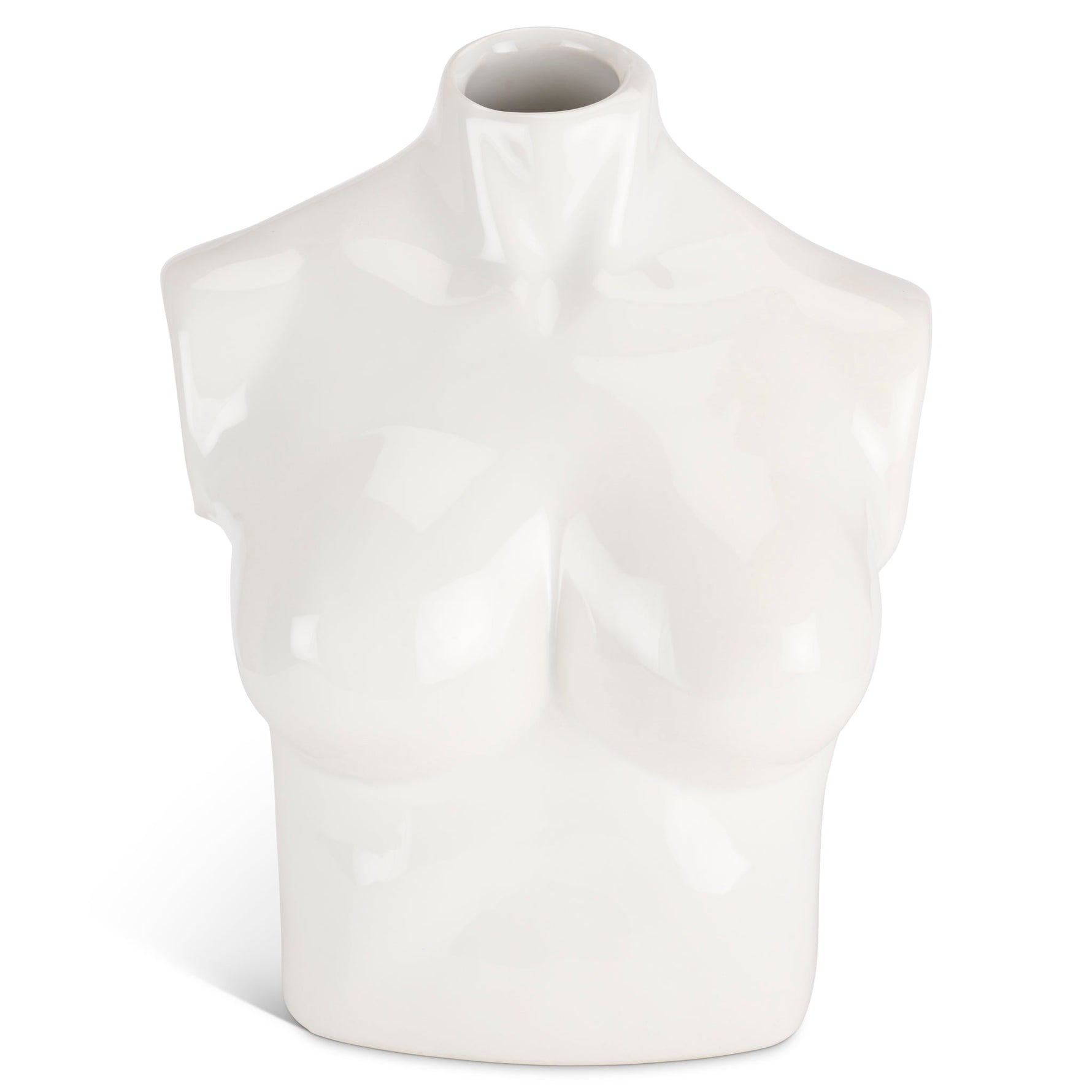 Female Silhouette Torso Vase - 20cm - Assorted Colours - Bargainia.com - 