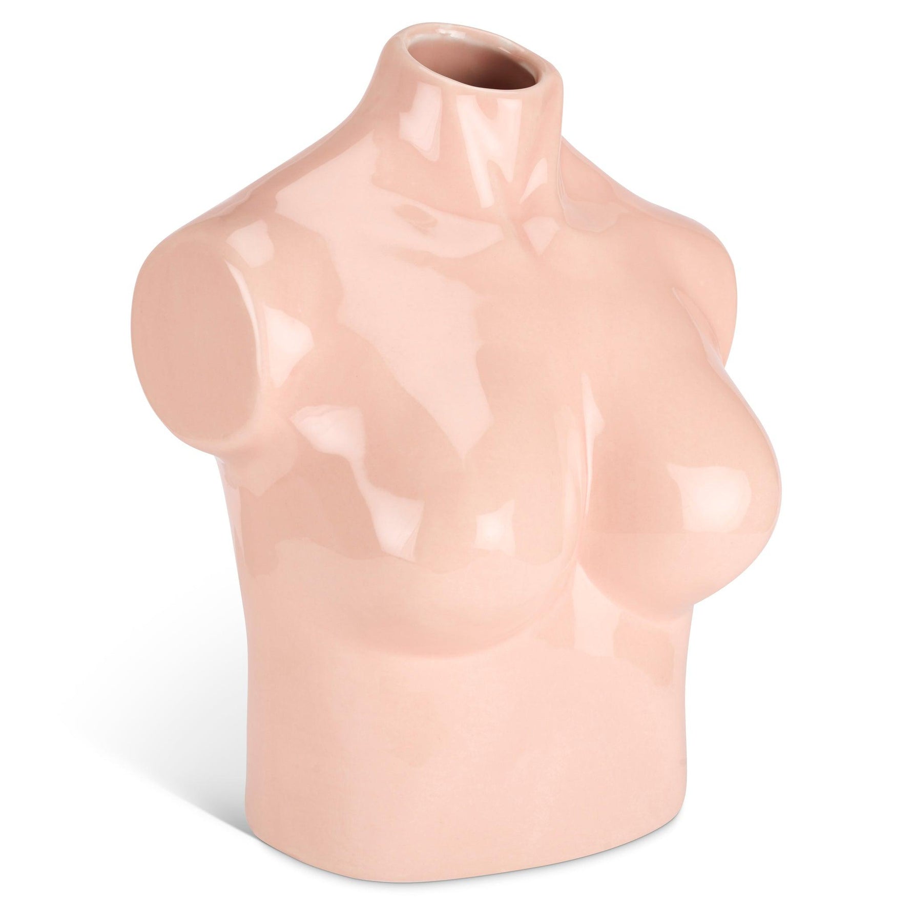 Female Silhouette Torso Vase - 20cm - Assorted Colours - Bargainia.com - 