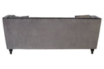 Ferris 3 Seat Grey Velvet Sofa - Bargainia.com - 