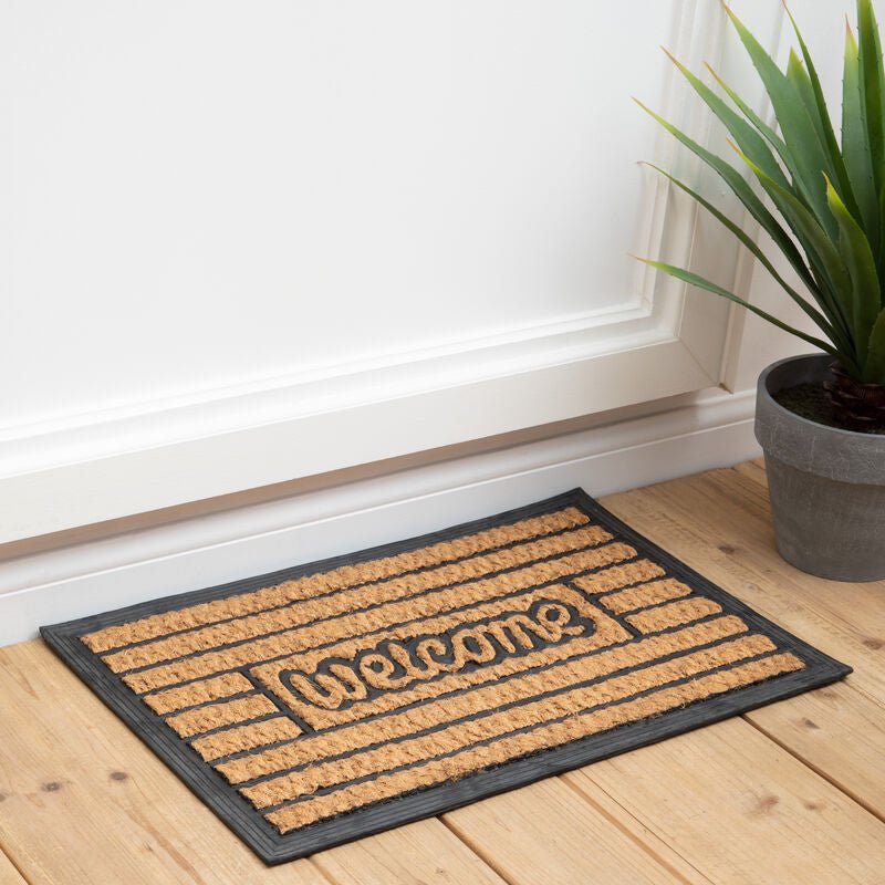 Filta Welcome Coir Panama Doormat - Bargainia.com - 5018705373676