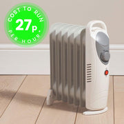 Fine Elements 800W Mini Oil Filled Radiator Heaters Clearance