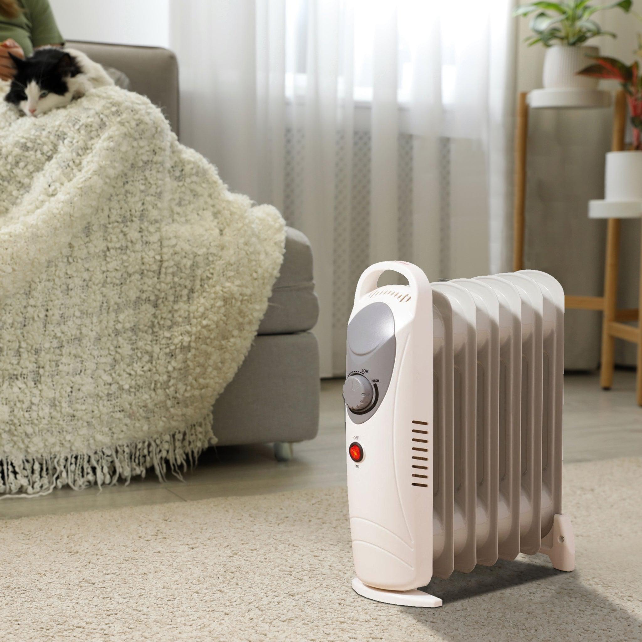 Fine Elements 800W Mini Oil Filled Radiator Heaters Clearance