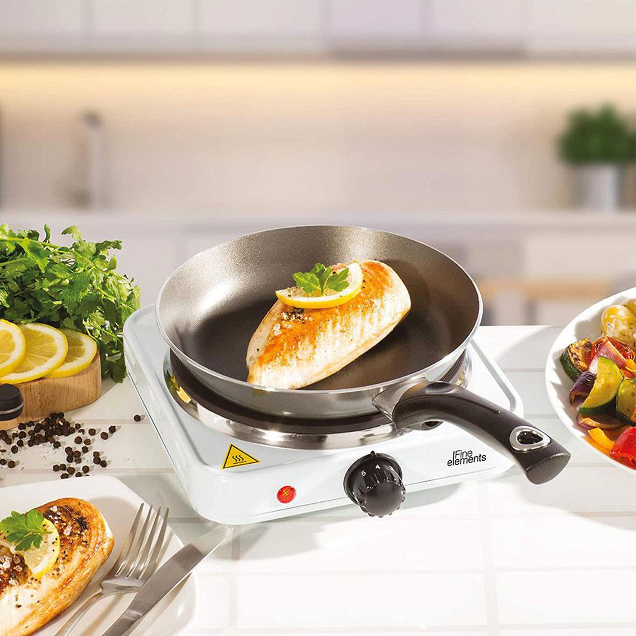 Fine Elements Single Cast Iron Hot Plate - Bargainia.com - 