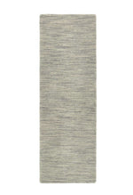 Fine Stripes Silver Grey Wool Rug - Bargainia.com - 