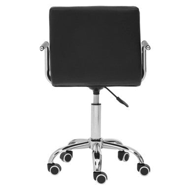 Finn Black Home Office Chair With Swivel Base - Bargainia.com - 5018705487403