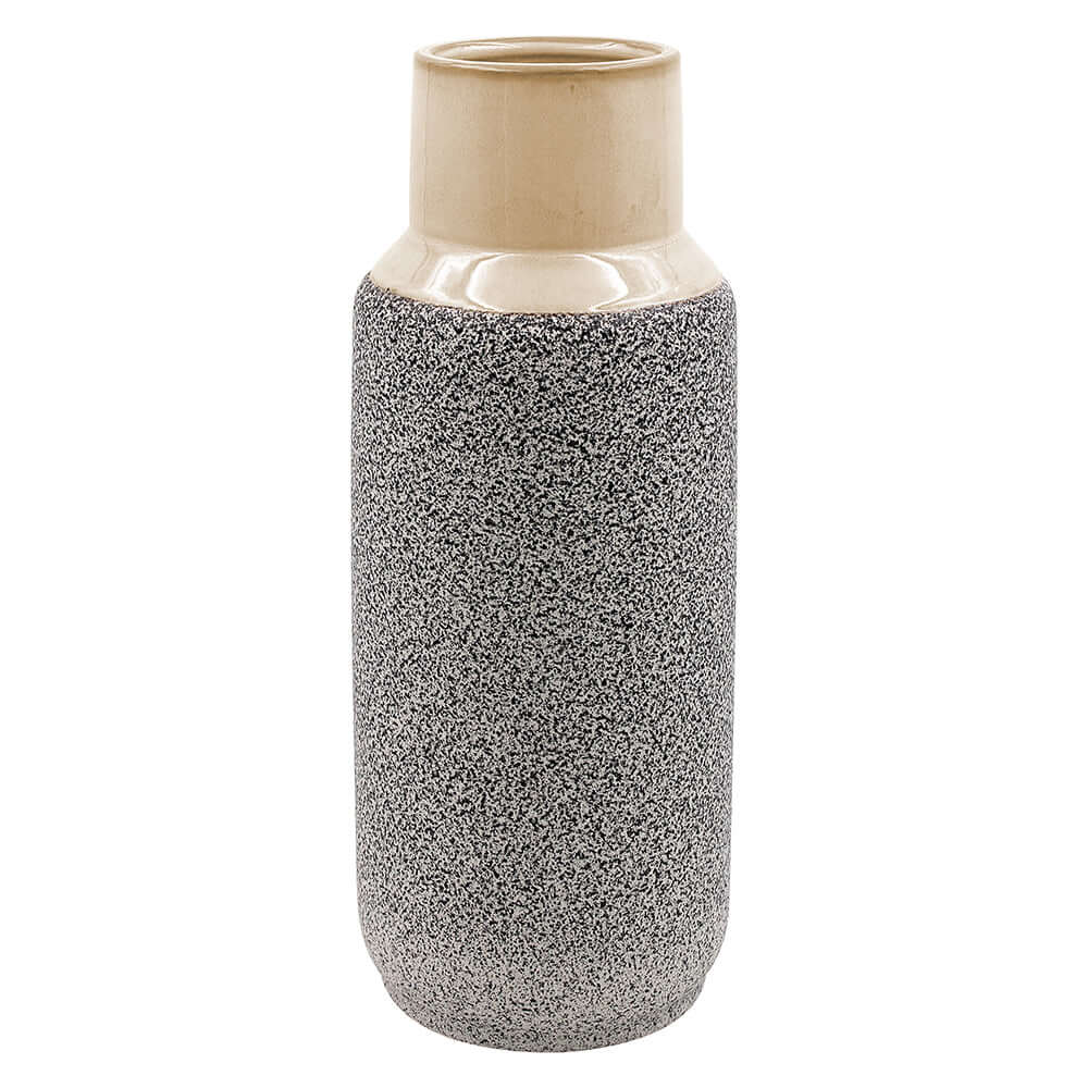 Firestone Ceramic Reactive Glaze Vase or Flower Jug Clearance Large Vase With Lip ( 32cm)