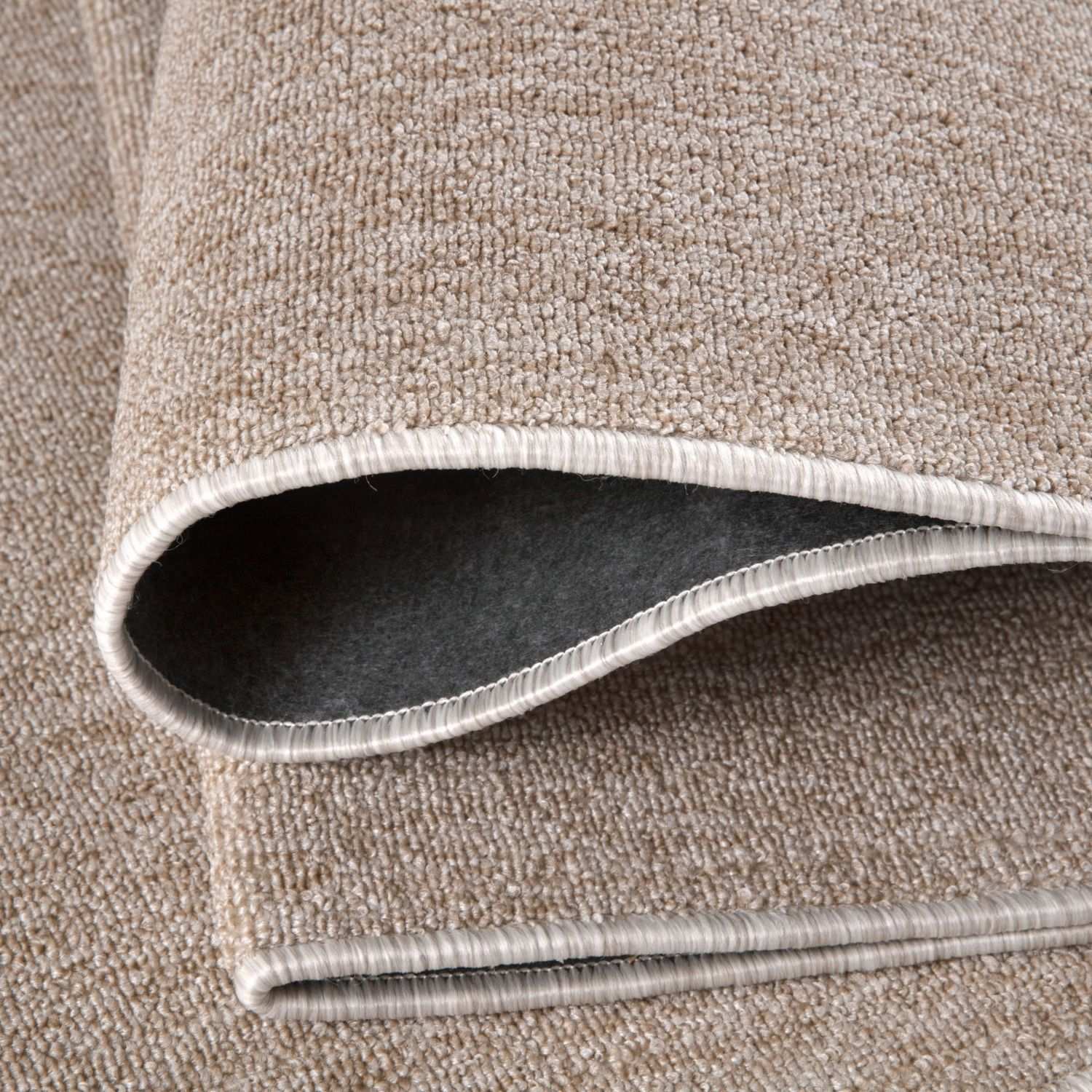 Flex Beige Low Pile Solid Rug - Bargainia.com - 5056584505009 - 3361