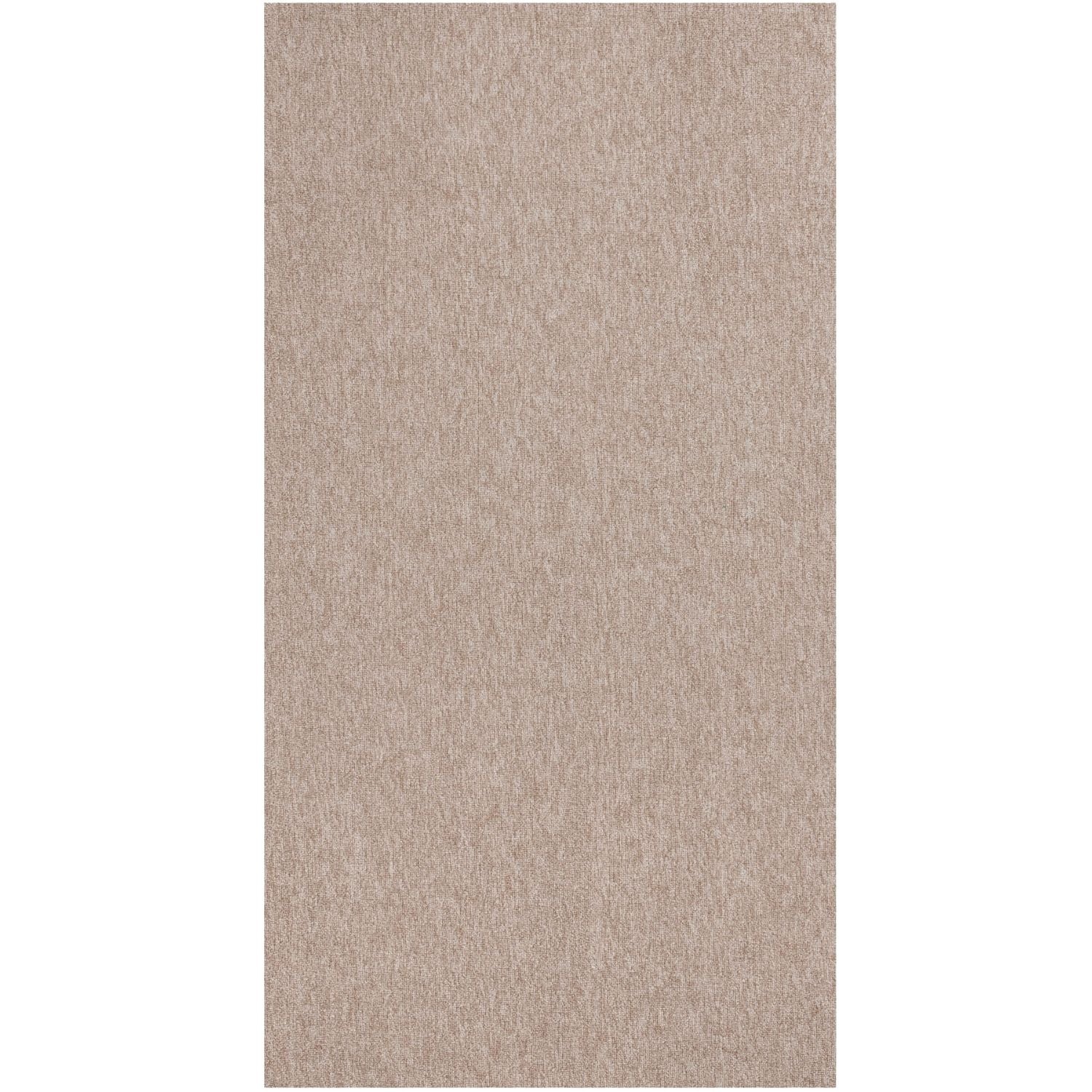 Flex Beige Low Pile Solid Rug - Bargainia.com - 