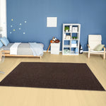 Flex Brown Low Pile Solid Rug - Bargainia.com - 