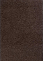 Flex Brown Low Pile Solid Rug - Bargainia.com - 