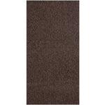 Flex Brown Low Pile Solid Rug - Bargainia.com - 