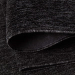 Flex Dark Grey Low Pile Solid Rug - Bargainia.com - 