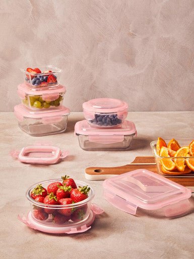 Freska 620Ml Round Glass Container - Bargainia.com - 5018705964225