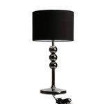Friedman Gunmetal and Black Table Lamp with Ball Design - Bargainia.com - 5018705658537