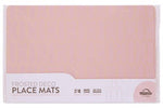 Frosted Deco Set Of 4 Pink Placemats - Bargainia.com - 5018705479002