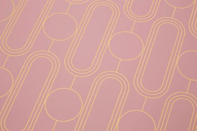 Frosted Deco Set Of 4 Pink Placemats - Bargainia.com - 5018705479002