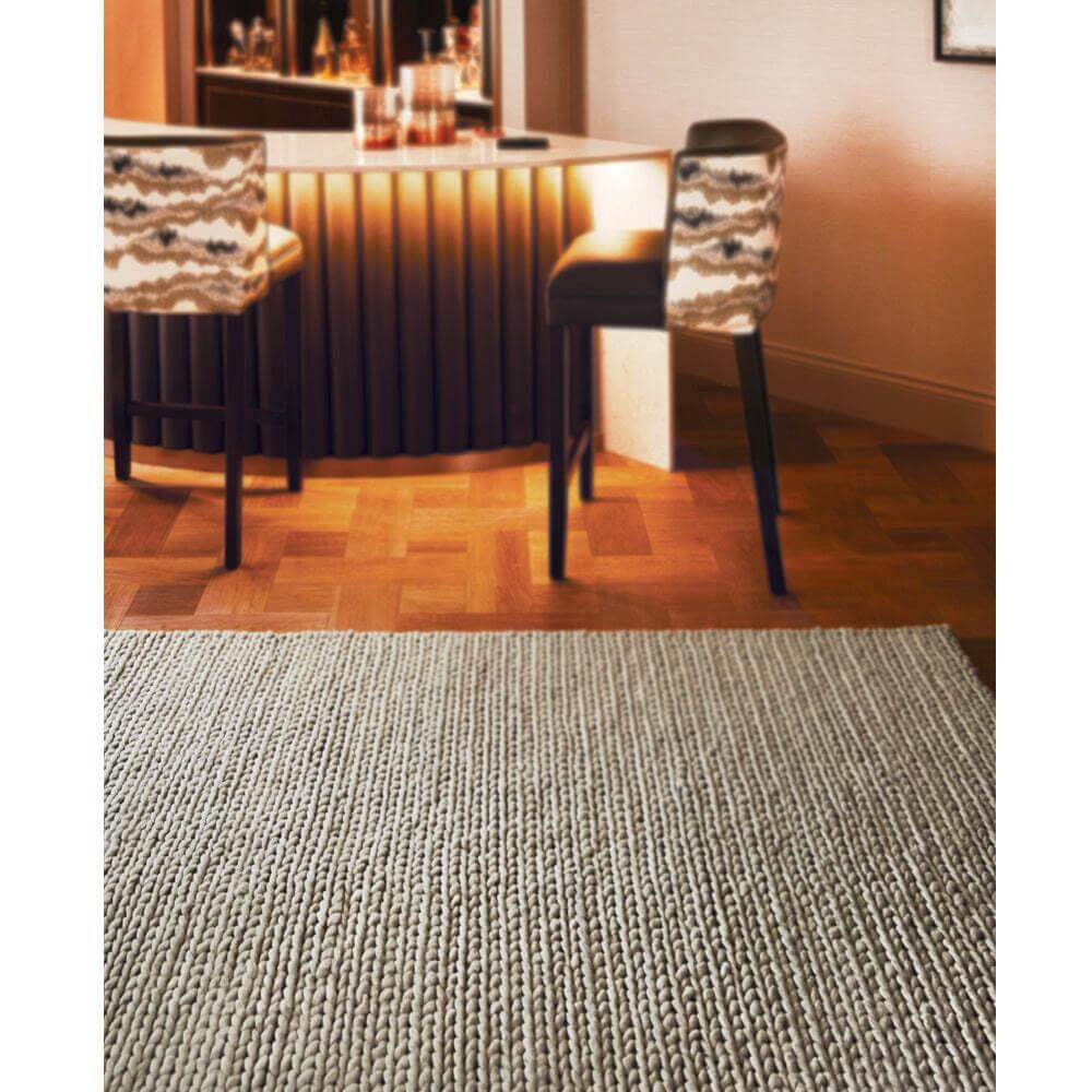 Fusion Oyster Braided Wool Rug - Bargainia.com - 