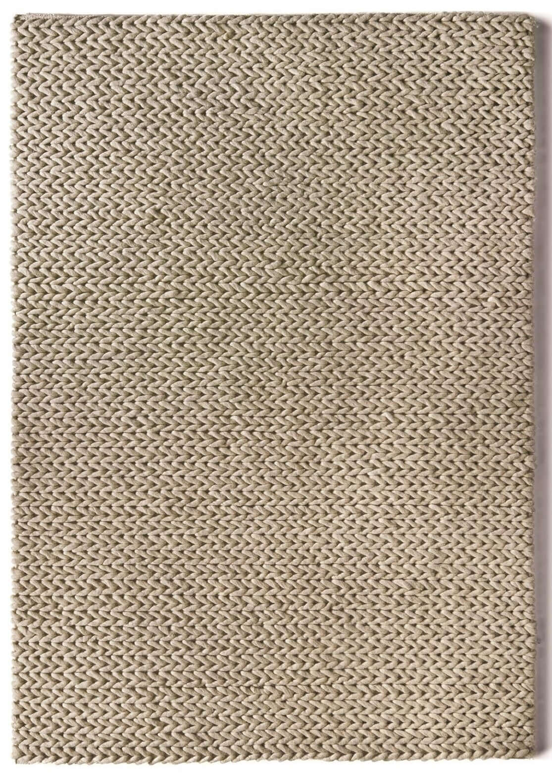 Fusion Oyster Braided Wool Rug - Bargainia.com - 