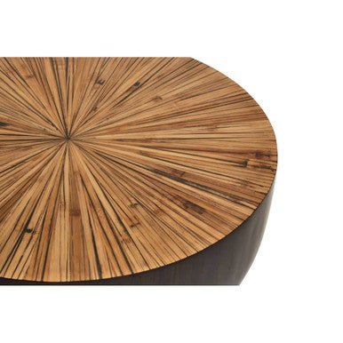 Gabo Small Round Ebony Coffee Table - Bargainia.com - 5018705472416