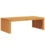 Garden Coffee Table 110x55x35 cm Solid Wood Acacia - Bargainia.com - 