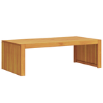 Garden Coffee Table 110x55x35 cm Solid Wood Acacia - Bargainia.com - 