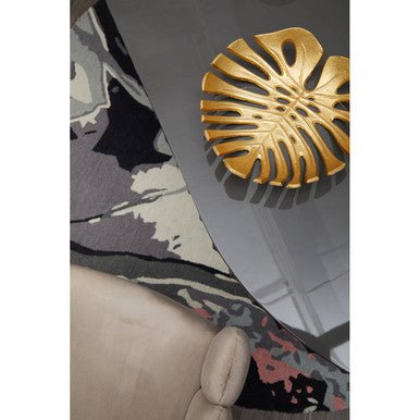 Genoa Grey Gloss Finish Oval Dining Table - Bargainia.com - 5018705952819