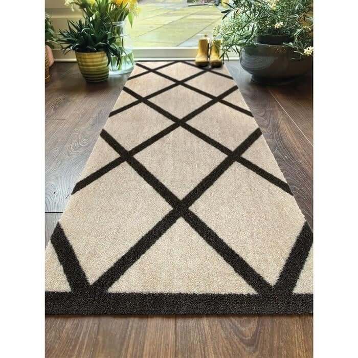 Geometric Washable Mat and Runner - Bargainia.com - 5026134610743 - MMNYAP_MYBGEO_050X150