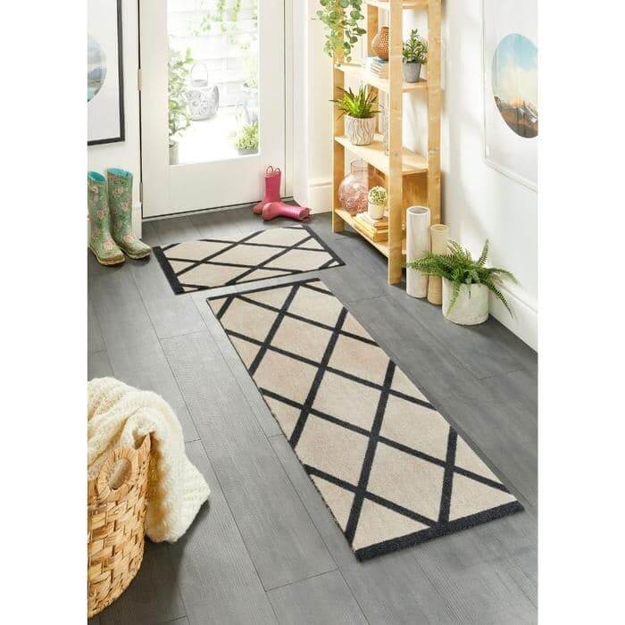 Geometric Washable Mat and Runner - Bargainia.com - 5026134610743 - MMNYAP_MYBGEO_050X150