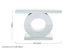Gianara Mirrored Console Table - Bargainia.com - 5018705411781