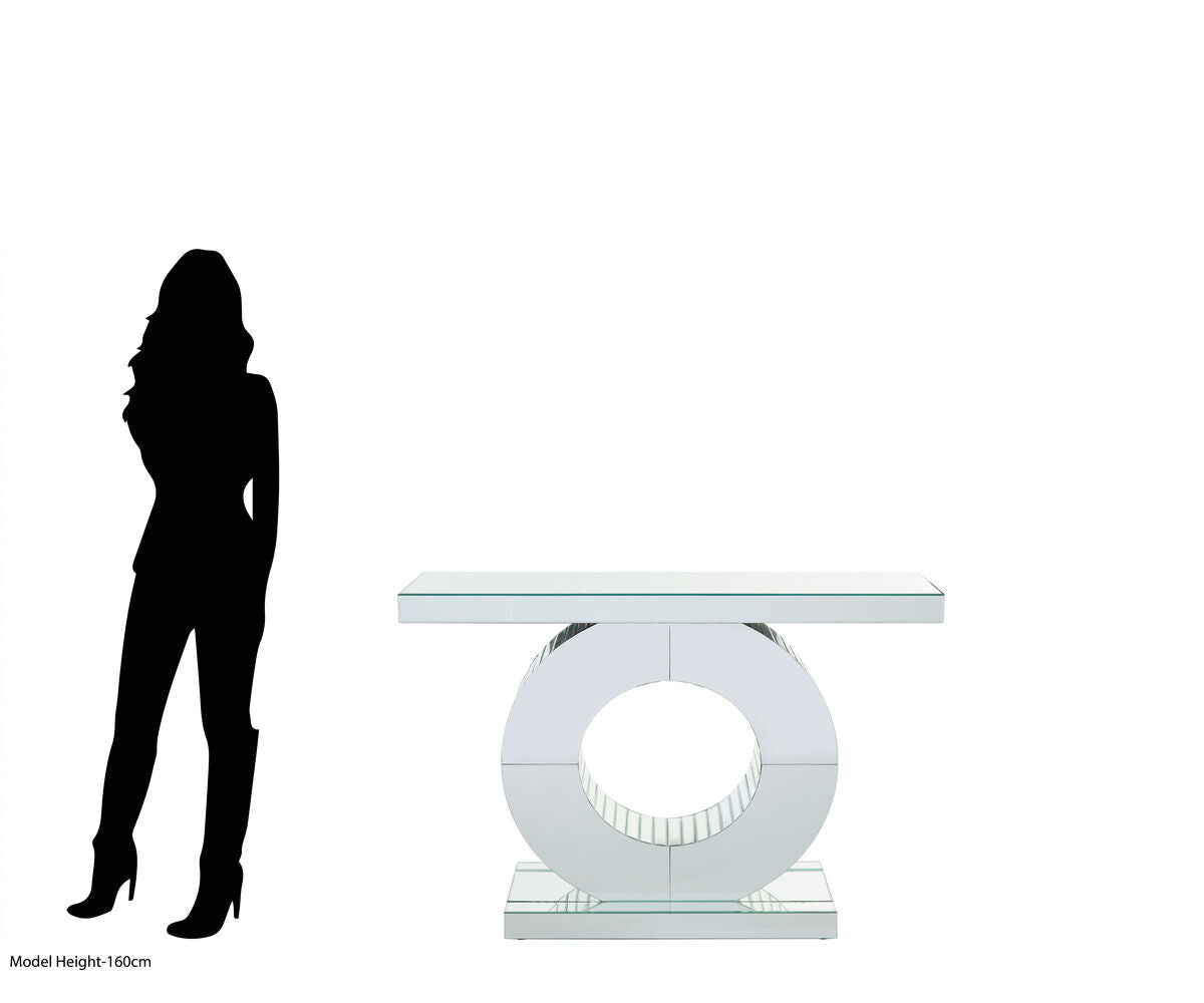 Gianara Mirrored Console Table - Bargainia.com - 5018705411781