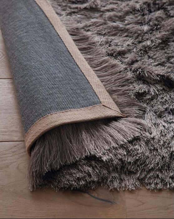 Glamour Shaggy Rug Plain Design - Bargainia.com - 5026134638037 - GLADEL_CHPGNE_120X170