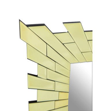 Glitzy Small Square Wall Mirror - Bargainia.com - 5018705469348