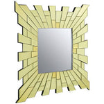 Glitzy Small Square Wall Mirror - Bargainia.com - 5018705469348