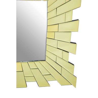 Glitzy Small Square Wall Mirror - Bargainia.com - 5018705469348