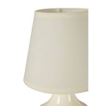 Globo Set Of Two Cream Ceramic Table Lamps - Bargainia.com - 5018705658117
