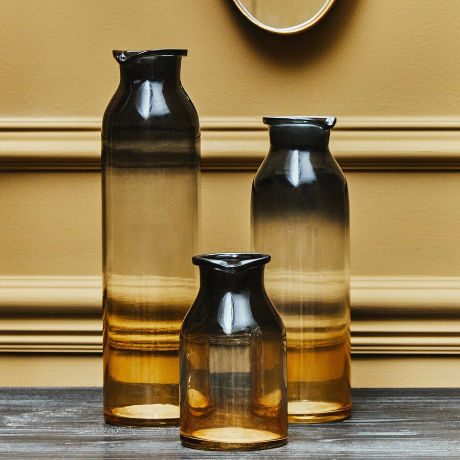 Glynn Black And Gold Small Vase - Bargainia.com - 5018705987545