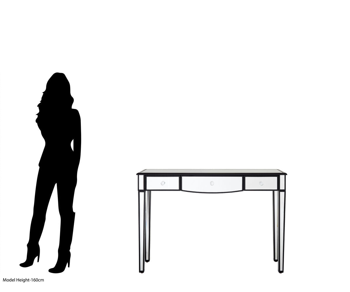 Graciela 3 Drawer Console Table With Mirror Frame - Bargainia.com - 5018705411798