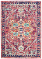 Granada Multicolour Vintage Rug | Ruby - Bargainia.com - 