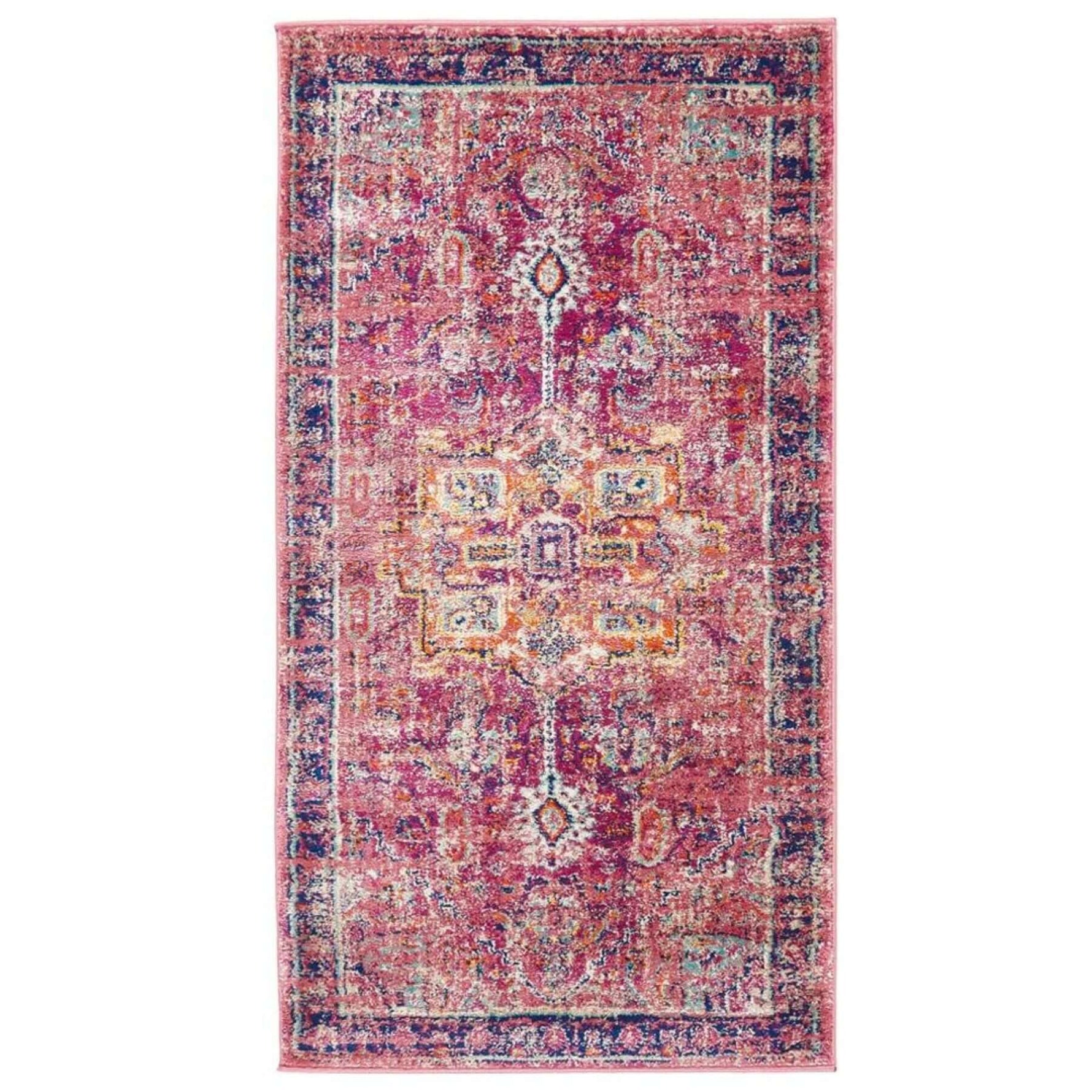 Granada Multicolour Vintage Rug | Ruby - Bargainia.com - 