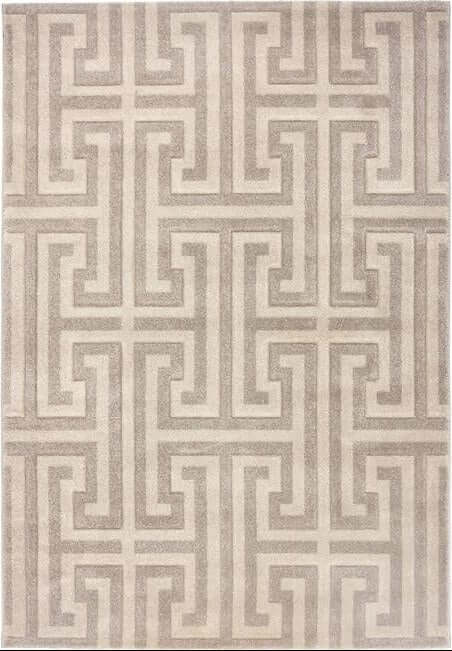 Greek Key Rug Geometric Design - Bargainia.com - 5056584576412 - GREEKK_TPEBGE_080X150